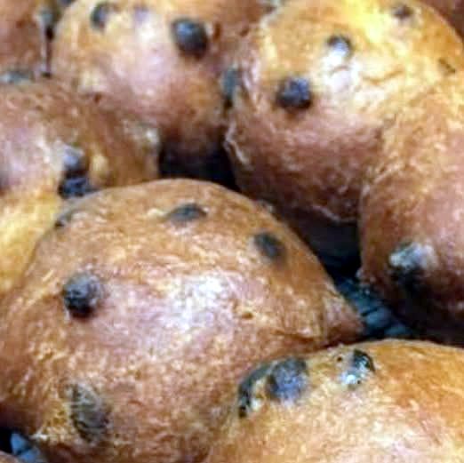 Oliebollen met krenten